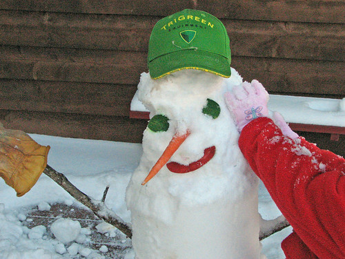 John Deere Snowman