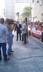 I touched Matt Lauer.