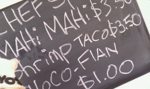Yayo's daily specials yayo's daily specials