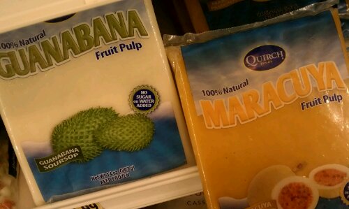 frozen guanabana, passion fruit pulp frozen guanabana, passion fruit pulp